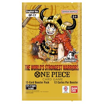 One Piece Kartenspiel The World's Strongest Warriors Englische Version Booster Pack sortiert