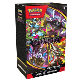 Pokémon Karten Mega-Entwicklung Dunkelnacht Boosterbundle sortiert