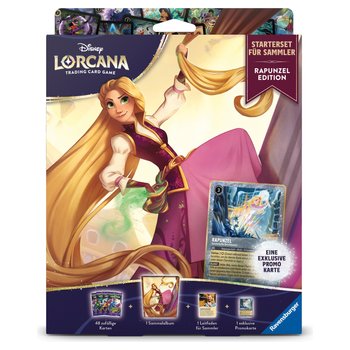 Disney Lorcana Karten Starterset für Sammler Rapunzel Edition