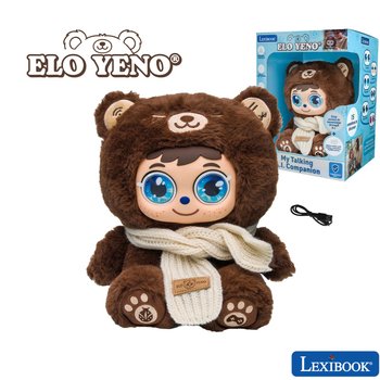 Lexibook - Peluche Interactive Elo Yeno Mon Compagnon IA