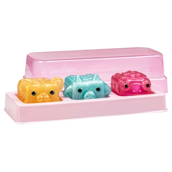 MushyKinz Mystery Mini Mushy Gemz Taba Squishies Fidget Toy 3 Pack Assortment