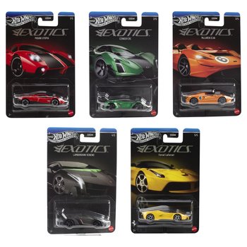 Hot Wheels Silver Series Exotics Auto's 1:64 assorti