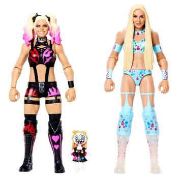 WWE Main Event Series 29 Action Figures Alexa Bliss vs Charlotte Flair 2 Pack