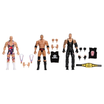 WWE Elite Collection Action Figures Vengeance 3 Pack