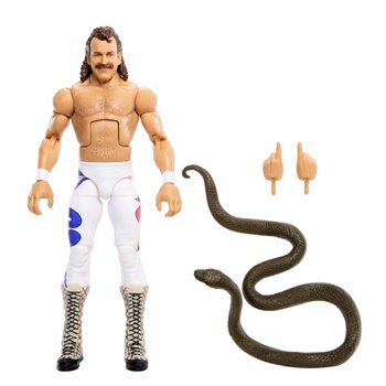 WWE Saturday Night Main Event Elite Collection Action Figure Jake The Snake Roberts