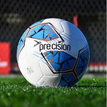 Precision Fusion Size 5 Training Football Blue