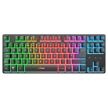 Trust GXT 831 Thado TKL Wireless Illuminated Gaming Keyboard - Black