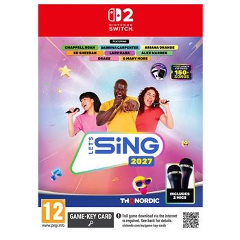 Let's Sing 2027 2 Mic Bundle  Nintendo Switch 2