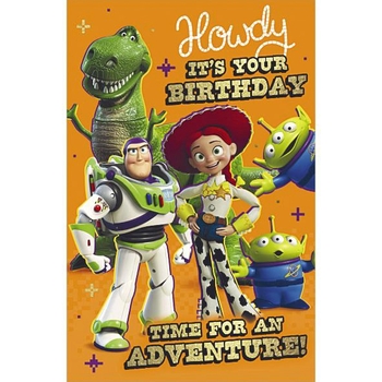 Disney Pixar Toy Story 5 Birthday Card (No Age)