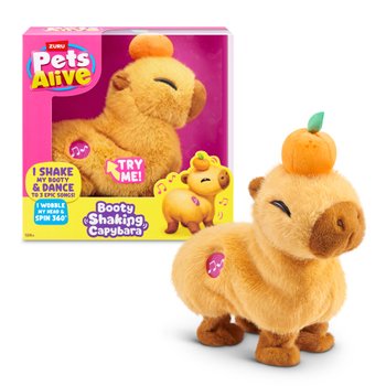 Pets Alive by ZURU Booty Shaking Capybara Interactive Plush