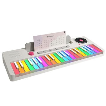 Electronic Piano Keyboard 37 Keys Rainbow