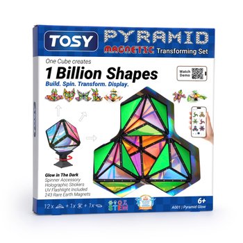Tosy Magnetische Pyramide Leuchtbausatz 12-tlg.