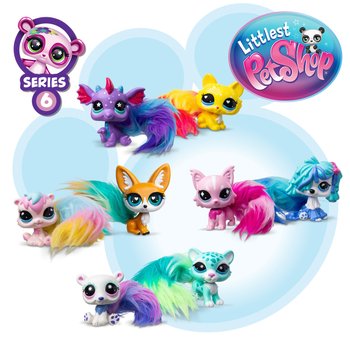 Littlest Pet Shop - Ensemble Duo Pets Série 6 - Modèle Surprise