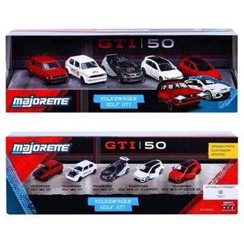 Majorette Volkswagen Golf GTI Autos 5er Set 1:64