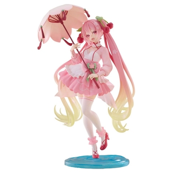Hatsune Miku Figur Sakura Miku Sakura Dress 21 cm