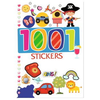 1001 Stickerboek 80 Pagina's met Stickers assorti