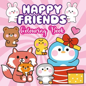 Happy Friends Kleurboek 96 paginas
