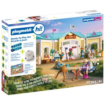 PLAYMOBIL hi! 72365 Ready-To-Play Set Großer Reiterhof 72127