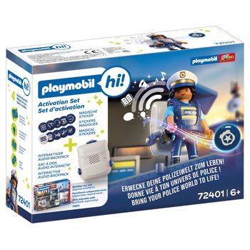 PLAYMOBIL hi! 72401 Activation Set Polizei-Kommandozentrale 71873