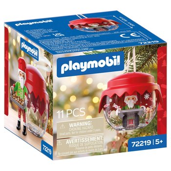 Playmobil - 72219 Boule de Noël Père Noël Pâtissier