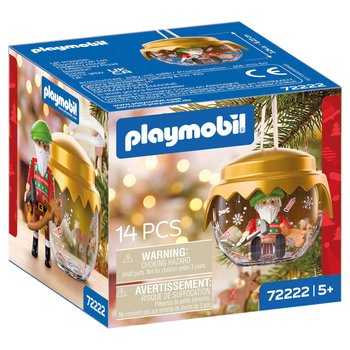 Playmobil - 72222 Boule de Noël Père Noël Menuisier