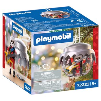 Playmobil - 72223 Boule de Noël Père Noël Rockstar