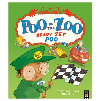 Poo in the Zoo: Ready Set Poo by Steve Smallman Paperback Book