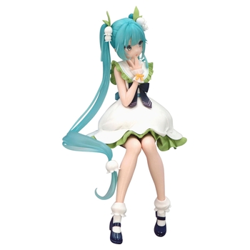 Hatsune Miku Noodle Stopper PVC Figur Flower Fairy Lily of the Valley 14 cm