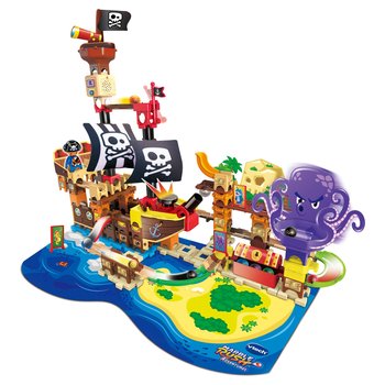 VTech - Marble Rush Circuit à Billes Super Bateau Pirate