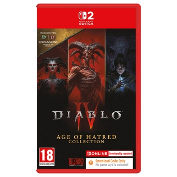 Diablo IV Age of Hatred Collection Code In Box Nintendo Switch 2