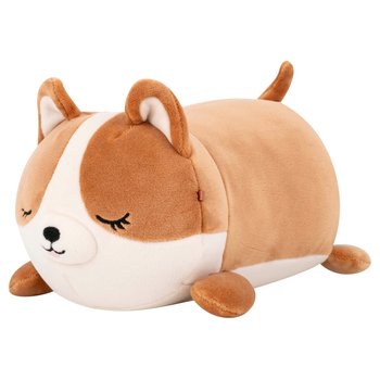 Original Squishmallows Sleep-A-Mallows Plush Regina the Brown and White Corgi 20cm