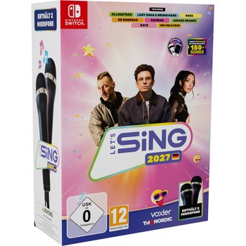 Nintendo Switch Let's Sing 2027 Bundle mit 2 Mikrofonen