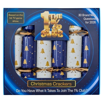 The 1% Club Christmas Crackers