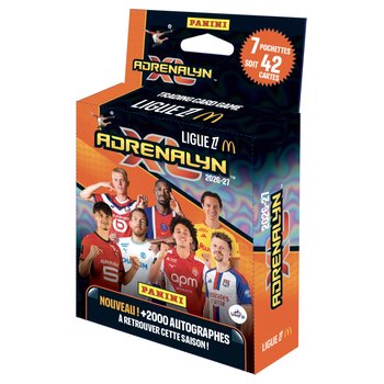 Panini - Adrenalyn XL Ligue 1 McDonald's 2026-2027 Coffret 7 Pochettes