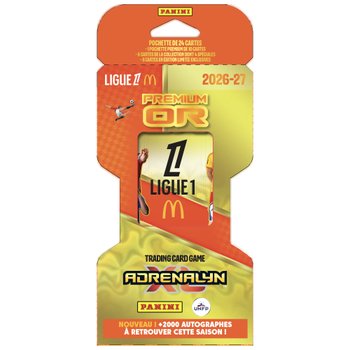 Panini - Adrenalyn XL Ligue 1 McDonald's 2026-2027 Pochette Premium Or