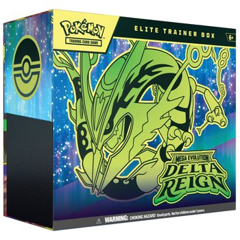 Pokémon Trading Card Game (TGC): Mega Evolution Delta Reign Elite Trainer Box