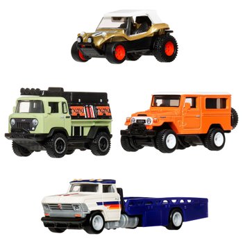 Hot Wheels Premium Horizon Hauler 1:64 Diecast Vehicle 4 Pack