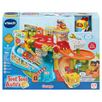 VTech Toet Toet Auto's Garage speelset met Teun Takelwagen