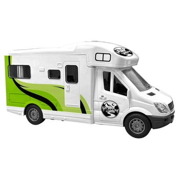 Kampeerauto met Licht en Geluid