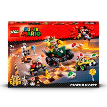 LEGO Super Mario 72058 Mario Kart – Bowsers chaotisches Rennen