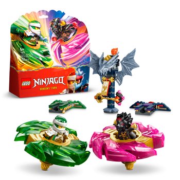 LEGO NINJAGO 71875 Lloyd vs. Ras Spinner Battle Set