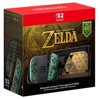 Nintendo Switch 2 The Legend of Zelda 40th Anniversary Edition Console
