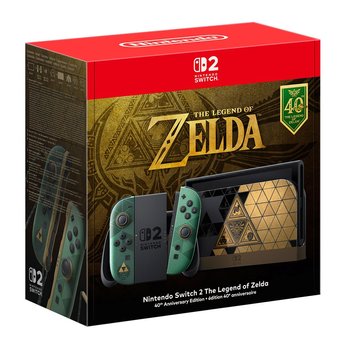 Nintendo Switch 2 The Legend of Zelda 40th Anniversary Edition Console