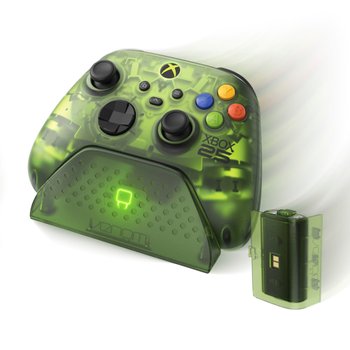 Venom XBOX Single Docking Charging Station - Translucent Green