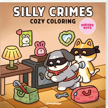 Cozy Coloring - Livre de Coloriage Silly Crimes