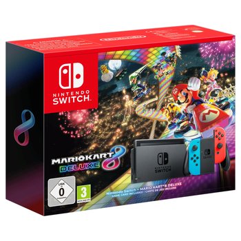 Nintendo Switch Konsole Neon rot/blau + Mario Kart 8 Deluxe