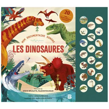 Livre Mon Documentaire Sonore Les Dinosaures