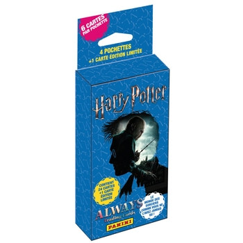 Panini - Harry Potter Blister 4 Pochettes + 1 Carte Édition Limitée