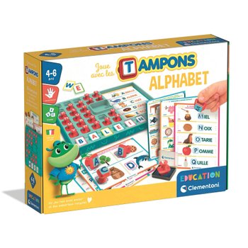 Clementoni - Joue avec les Tampons Alphabet