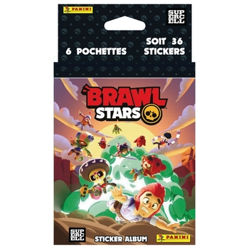 Panini - Brawl Stars Blister 6 Pochettes